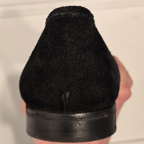 Lorenzo Banfi Milano Black Suede Loafers Men's Size 9.5 - Picture 9 of 11